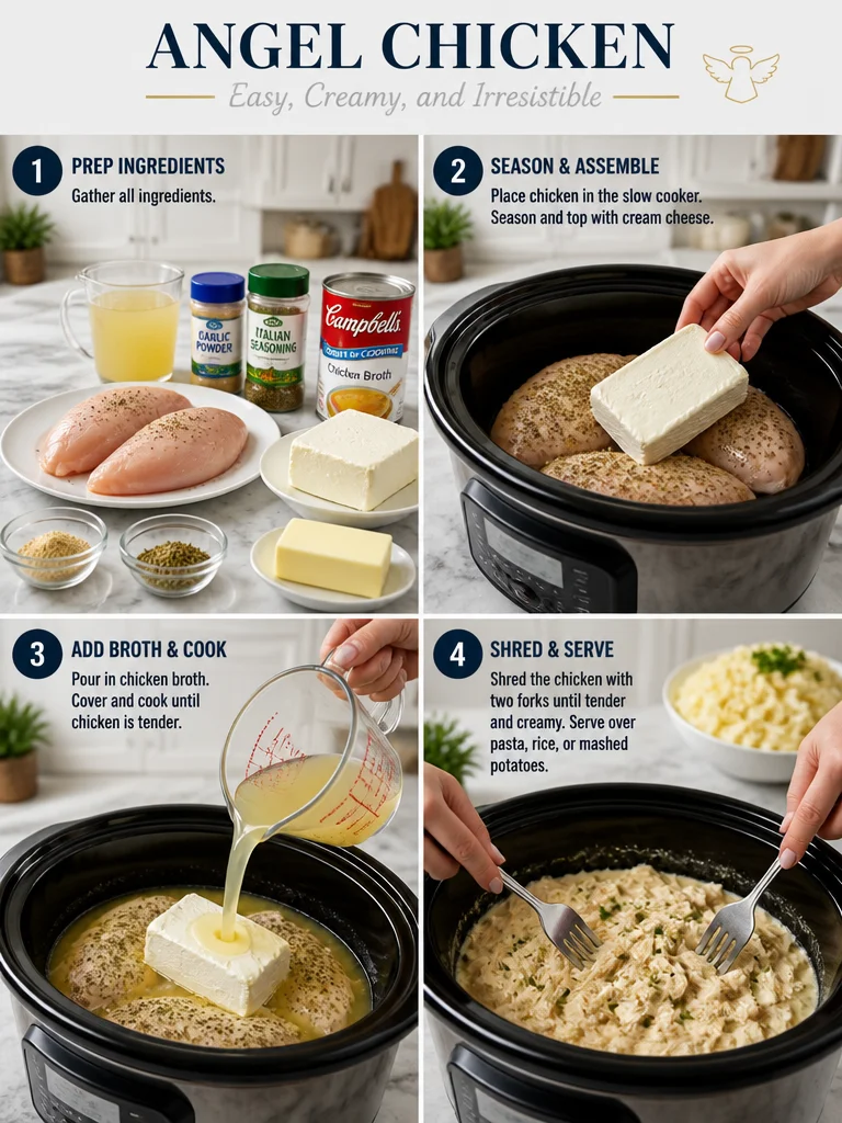Deliciously Easy Crockpot Angel Chicken You&rsquo;ll Love