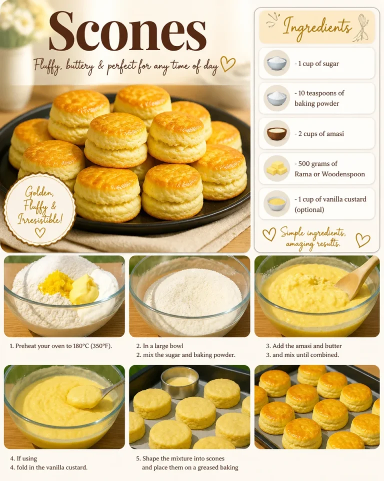 A plate of freshly baked scones with jam and cream for a delightful tea time experience.